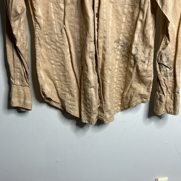 Guess Mens Long Sleeve Button Down Cotton Shirt (made in India) - Picture 4 of 12